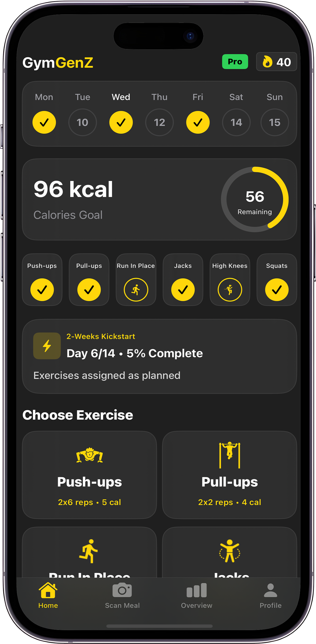 GymGenZ Real-Time Rep Counting